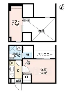 プレティオーザ1東山【1階】の間取り