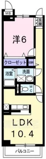 ベイビュー【1階】の間取り