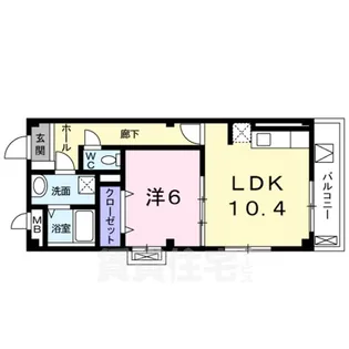 サピーハーモニー別保【2階】の間取り