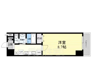 パセオ西宮北口町【3階】の間取り