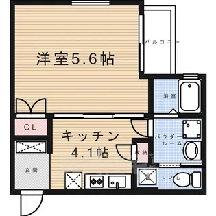 ウインドベル芦刈山【3階】の間取り