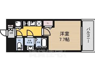 プレサンス上前津フィット【10階】の間取り