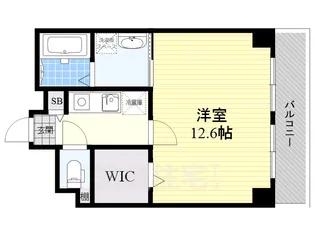 ハートヒルズ栄【4階】の間取り