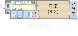 willDo三宮イースト【5階】の間取り