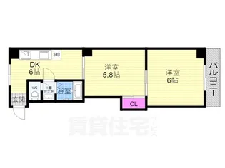 澤屋ビル【3階】の間取り