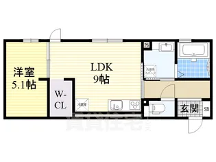 ラピス ラズリ【2階】の間取り