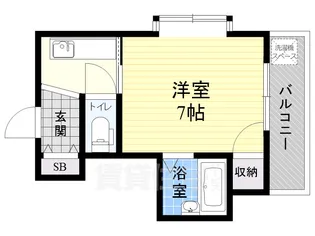 アルデール都島【2階】の間取り