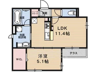 「メゾン・ド・プルミエール」【3階】の間取り