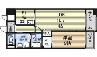 あいさきがけ【11階】の間取り