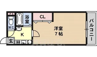 ハイツ若草【1階】の間取り