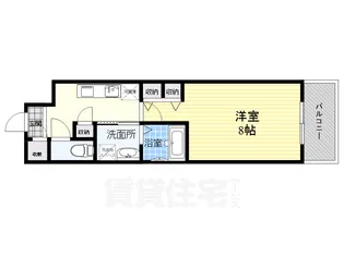 東洋プラザ都島南【10階】の間取り