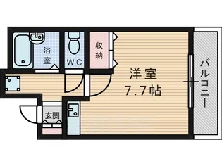 アーバンハイツ城北【2階】の間取り