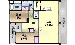 大池ビル【3階】の間取り