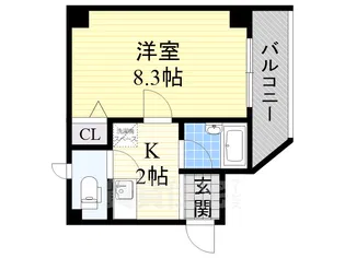 メゾン・フィオーレ【2階】の間取り