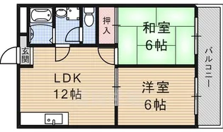 シュロスインレット【3階】の間取り