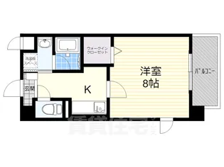 カーサ・ヴィヴァーチェ【1階】の間取り