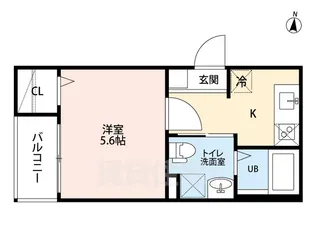 アレクサンダープラッツ金山(アレクサンダープラ【3階】の間取り