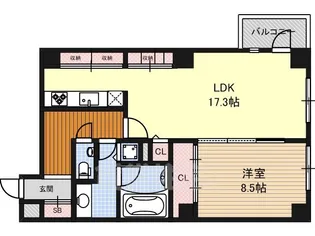 VIVACE【3階】の間取り