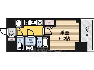 プレサンス上前津リラシス【8階】の間取り