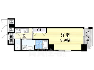 アネシス新大阪【6階】の間取り