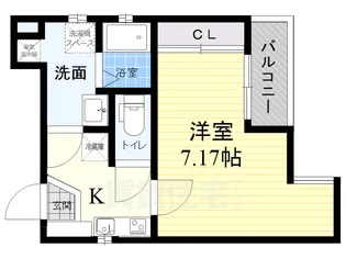 ドムス・トリア【2階】の間取り