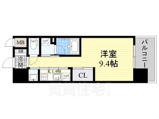 GRAND ESPOIR IZUMI【13階】の間取り