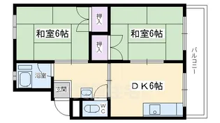 第一河合マンション【3階】の間取り