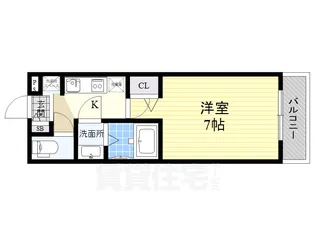ALEGRIA浜寺公園【3階】の間取り