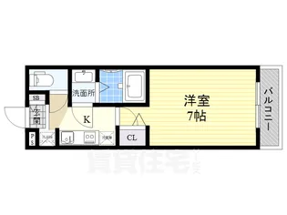 ALEGRIA浜寺公園【3階】の間取り