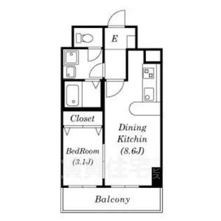 La Douceur今池【10階】の間取り