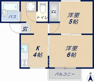 メゾン泉【2階】の間取り