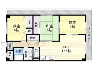 ステラルーチェ【2階】の間取り