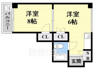 ウィルトアロード【2階】の間取り