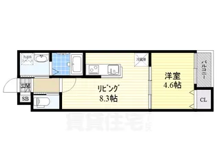ARPEGGIO(アルペジオ)【3階】の間取り