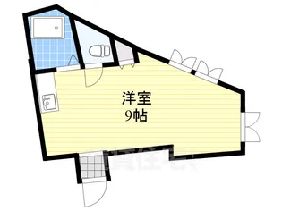 ヴィラ押上【3階】の間取り