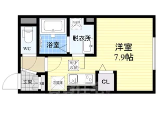 カーサ デル マッティーノ【1階】の間取り