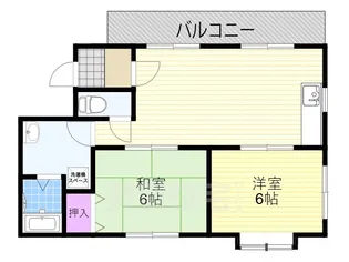 ゆたかコーポ2【3階】の間取り
