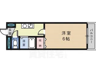 大阪府堺市堺区向陵東町3丁【マンション】の間取り