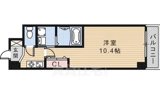 サウス名駅【2階】の間取り