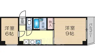 東瀬第2ビル【5階】の間取り
