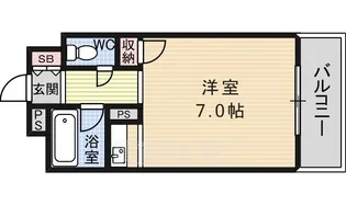 ニューシティーマンション【402号室】の間取り