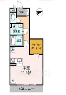 サザングレイス【2階】の間取り