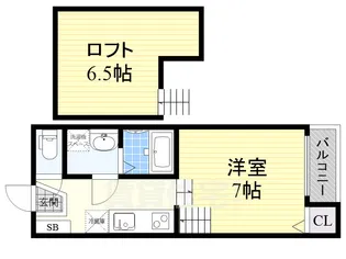 FAMILY STAGE伝馬町【1階】の間取り