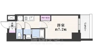 プレサンス久屋大通公園セラフィ【12階】の間取り
