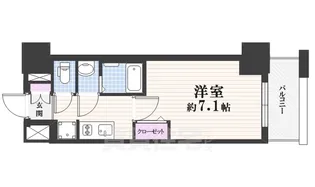 プレサンス久屋大通公園セラフィ【13階】の間取り