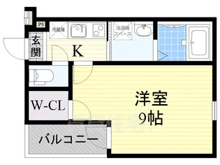 フジパレス淡路北【3階】の間取り