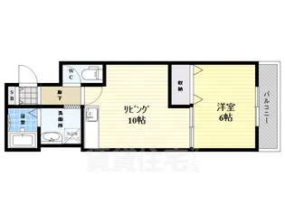 カームハイツ【3階】の間取り