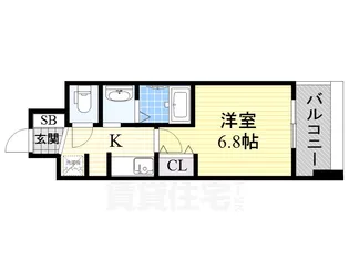 プライムアーバン鶴舞【11階】の間取り