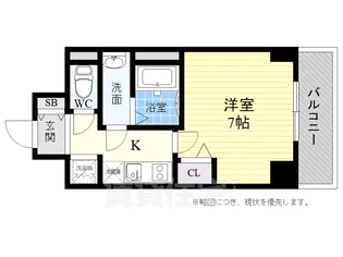 GLAD TAKATSUKI【10階】の間取り