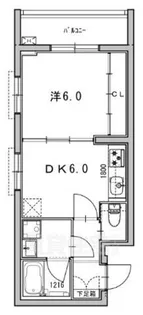 ロゼッタ北山【3階】の間取り